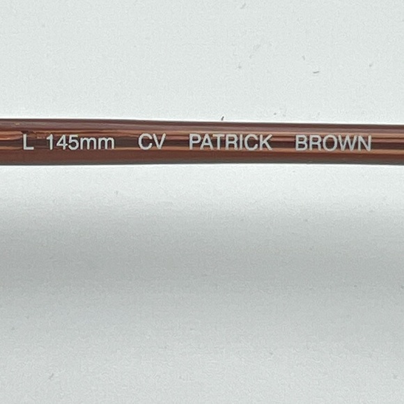 Vintage Clearvision Brown Oval Sunglasses Frames - Picture 5 of 6